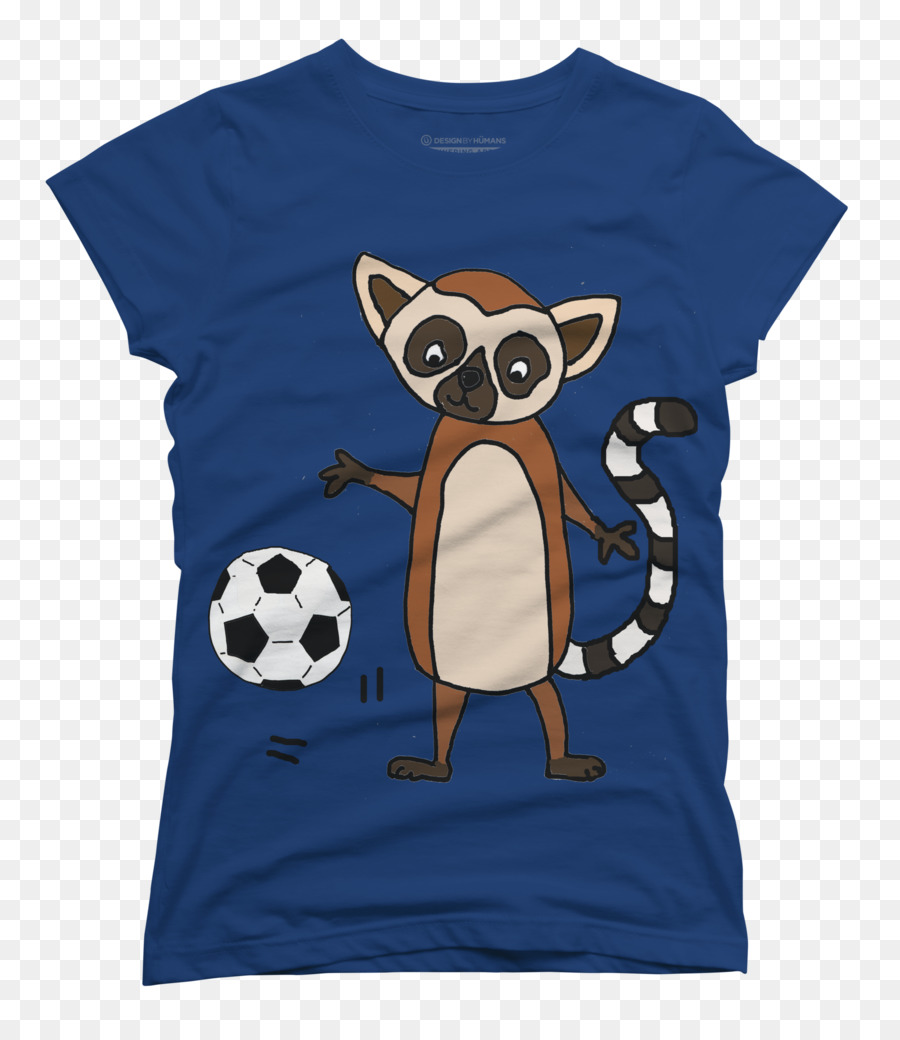 T-shirt Lemure girocollo Manica TeePublic - Maglietta