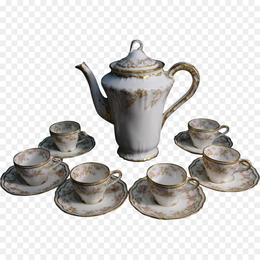 Kaffee-Tasse Untertasse Porzellan Keramik Wasserkocher - Wasserkocher