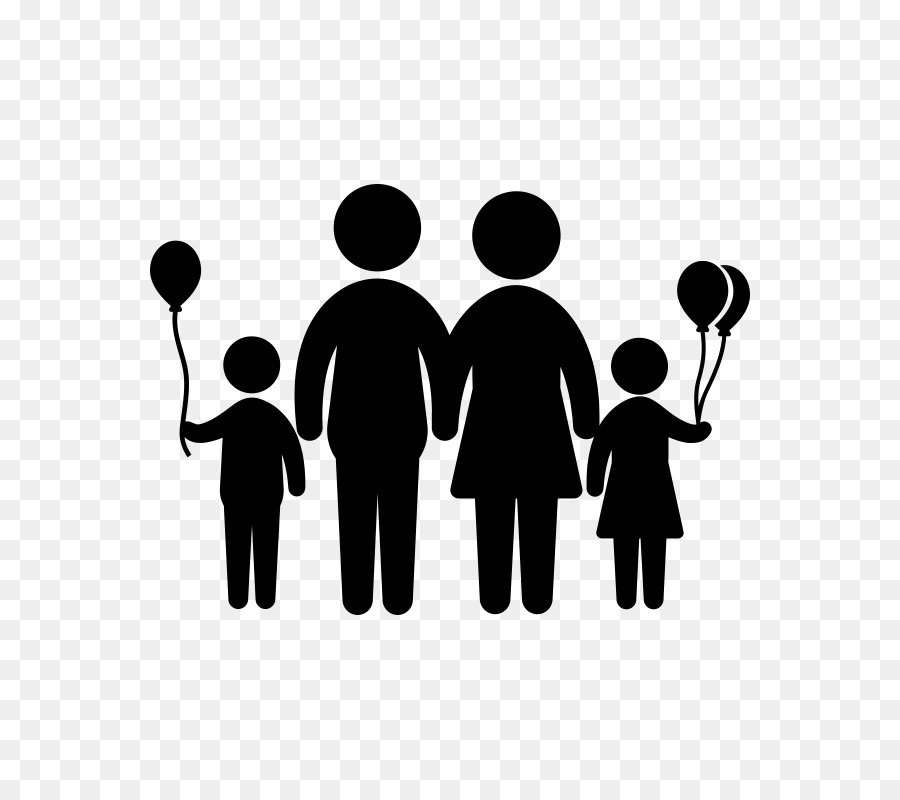 Famiglia silhouette - famiglia