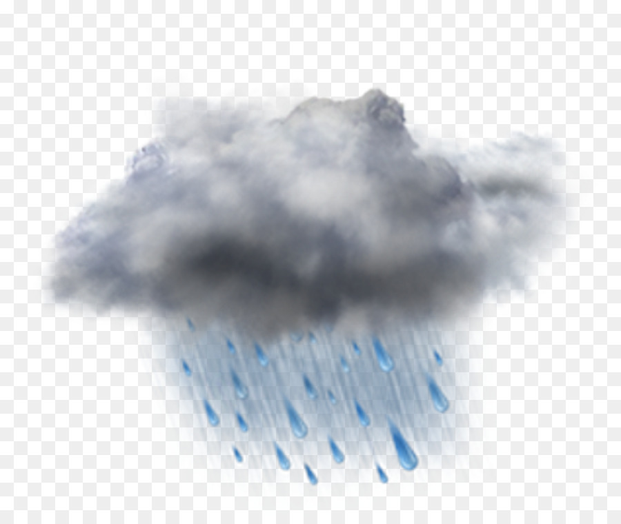Nuvola di pioggia la previsione Meteo Tempesta - Pioggia