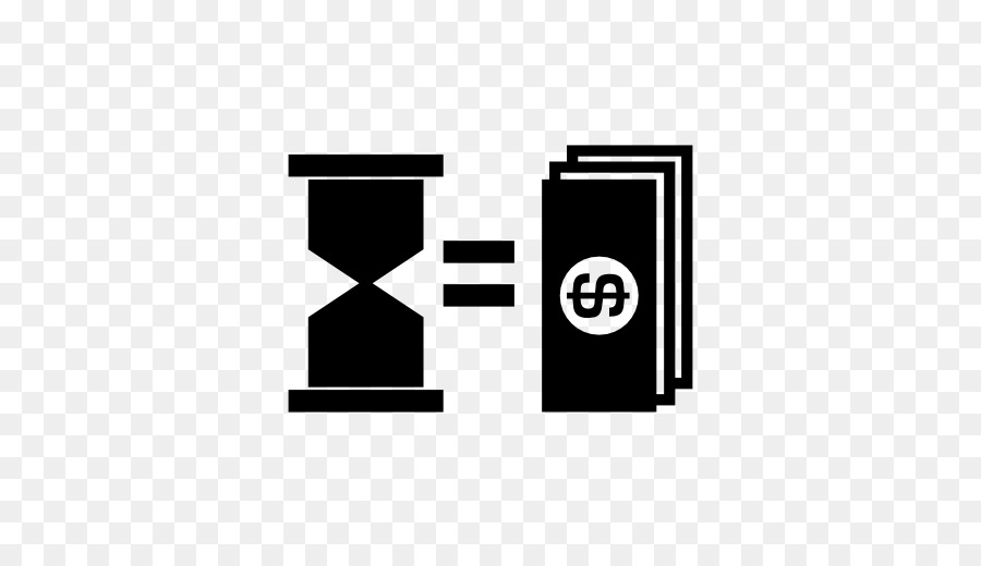 Il valore temporale del denaro Icone del Computer per il Finanziamento degli Investimenti - simbolo