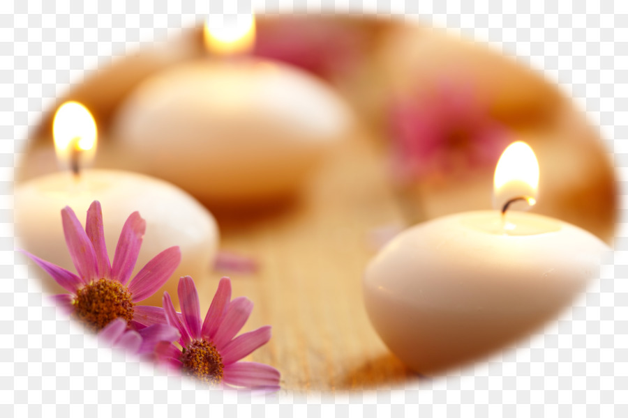 Fotografia Stock Candela da Massaggio Termale - candela