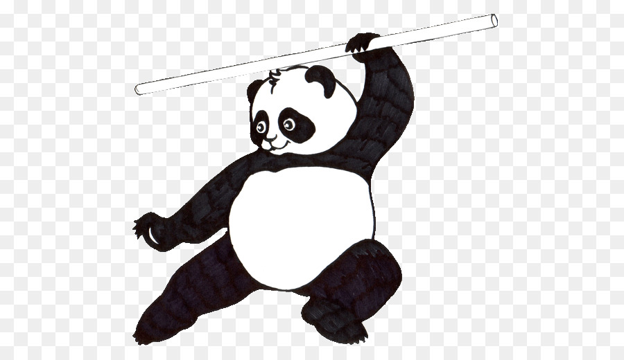 Bär Giant panda-Karate-Fotografie Sport - tragen
