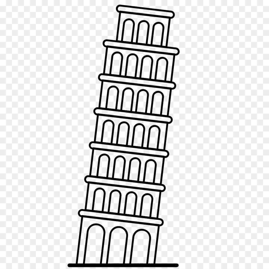 Torre pendente di Pisa, Torre Eiffel, Torre di Londra, Disegno - torre eiffel