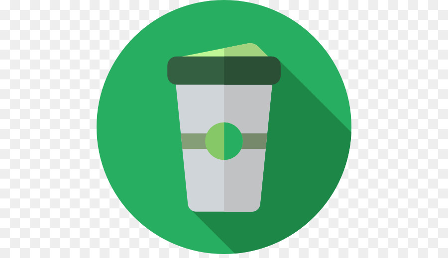 Kaffee-Milch-Cafe Take-out-Häppchen: Eine Grüne Geschichte - Kaffee