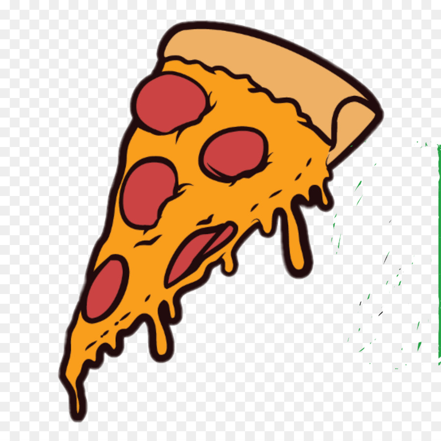 Pizza Pizza-Aufkleber Peperoni-Salami - Pizza