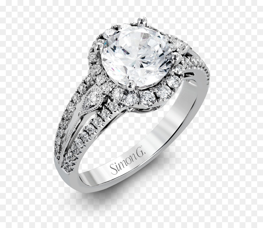 Anello di fidanzamento anello di Nozze di Diamante - anello di nozze