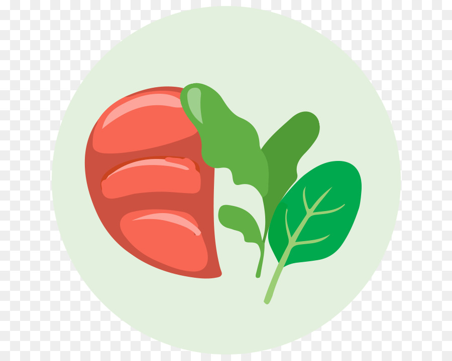 Gemüse-Obst-Lebensmittel-Symbol - pflanzliche