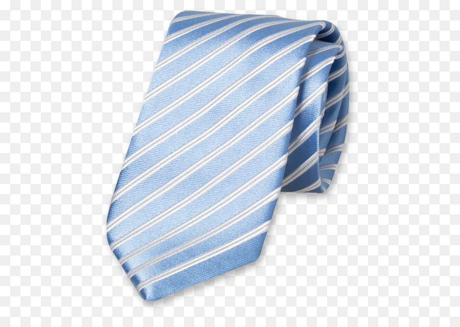 Fazzoletto cravatta in seta blu con cravatta - arancione