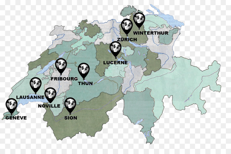 Cantoni della Svizzera Francia Germania NATO Dispersi Basi Operative Paese - Francia