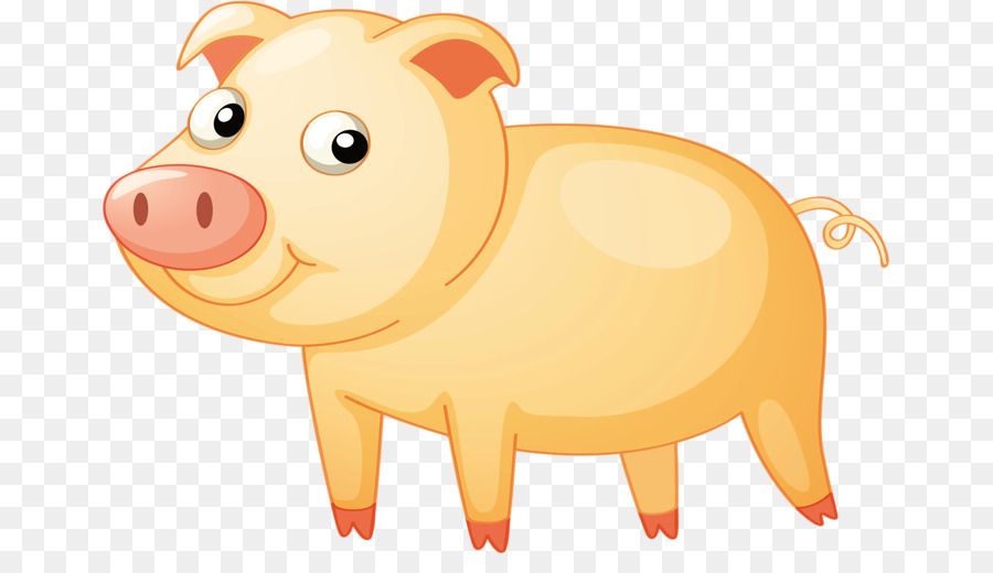 Maiale domestico Adesivo Porky Pig Clip art - maiale