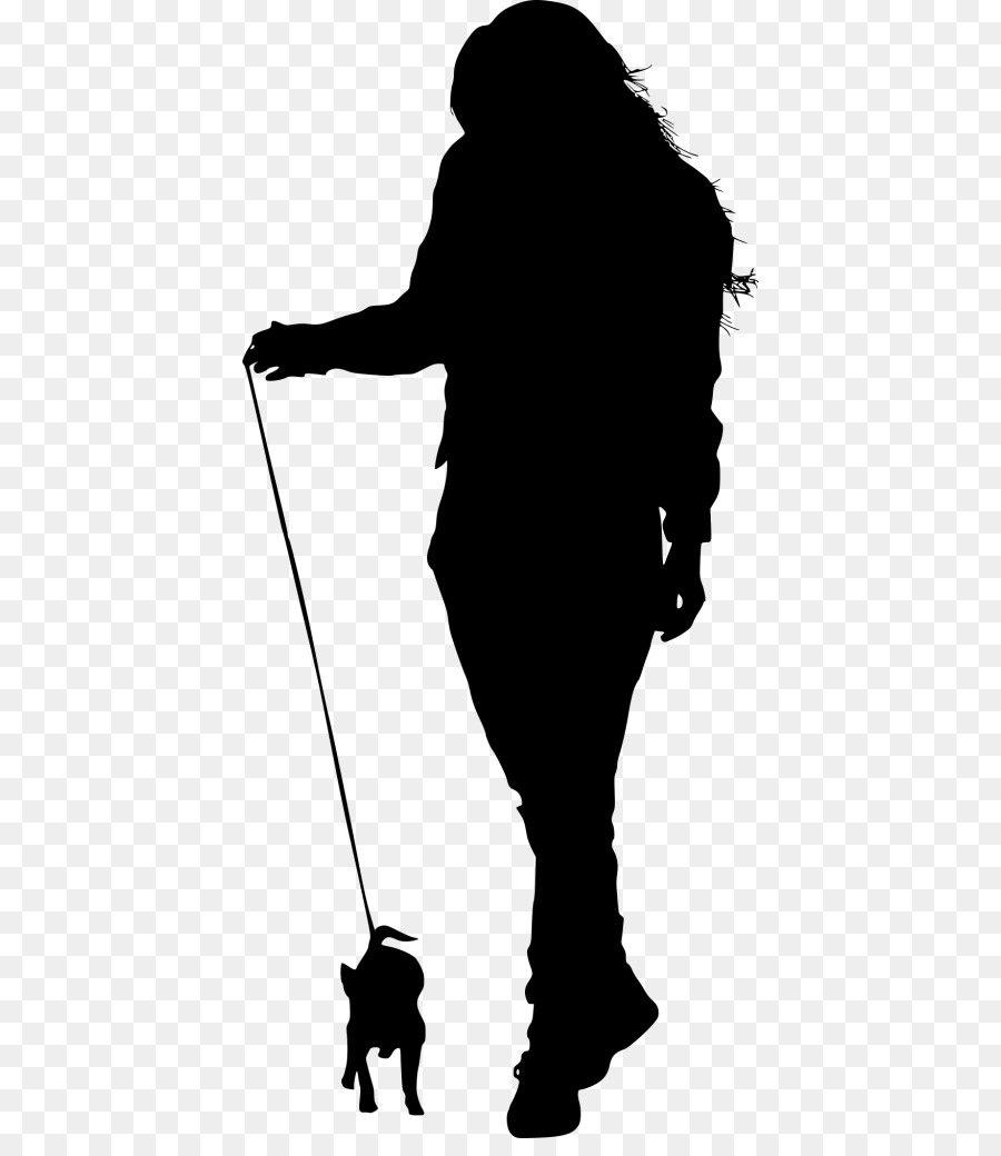 Dog walking clipart - Hund