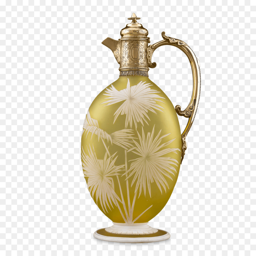 Vaso, Thomas Webb & Figli Brocca Cammeo in vetro in stile Art Nouveau - vaso