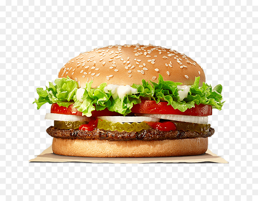 Whopper Hamburger, Cheeseburger sandwich di Pollo Big King - burger king