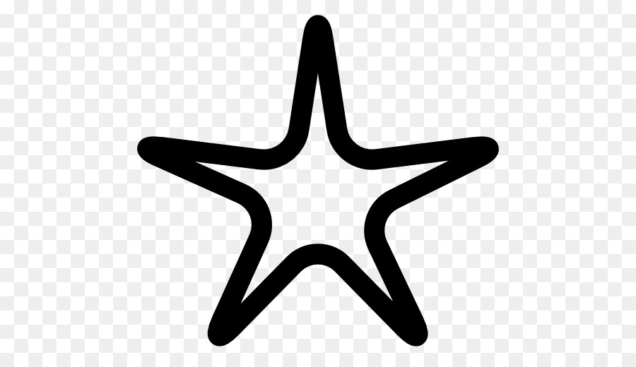 Fünfzackigen Stern Form - Symbol
