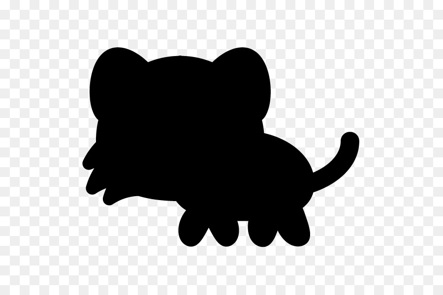Silhouette Tigre Baffi Del Leone - silhouette