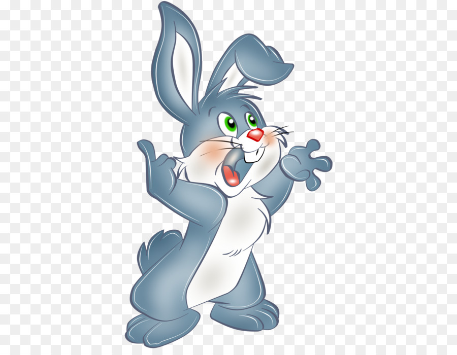 Ostern Hase Kaninchen Cartoon clipart - Kaninchen