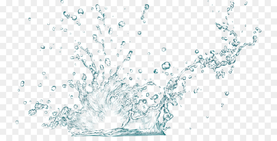 Wasser Spritzer Tropfen Flüssigkeit - Wasser