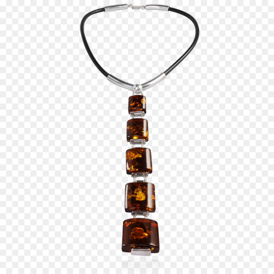 Ohrring baltischen Bernstein Halskette Schmuck - Halskette
