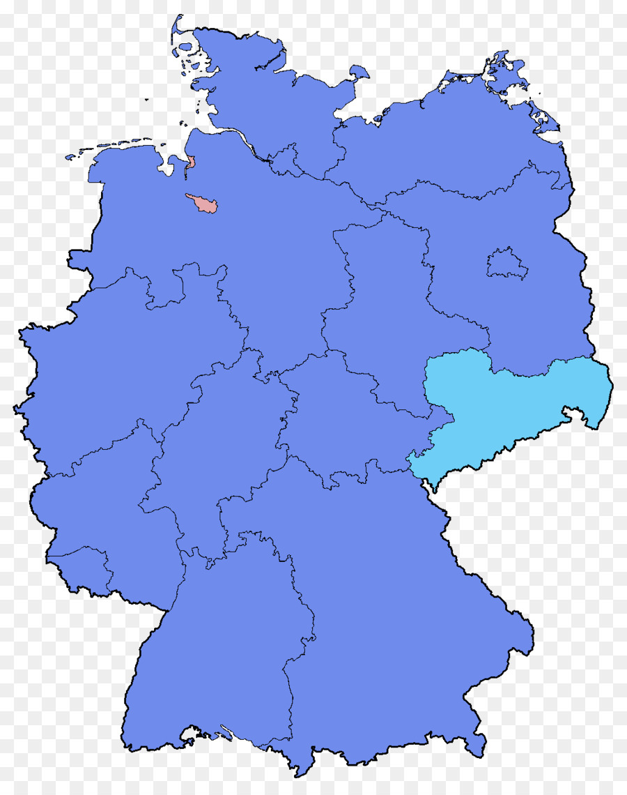 Federale tedesco elezione, 2017 la Mappa Membri del Bundestag in Germania - mappa