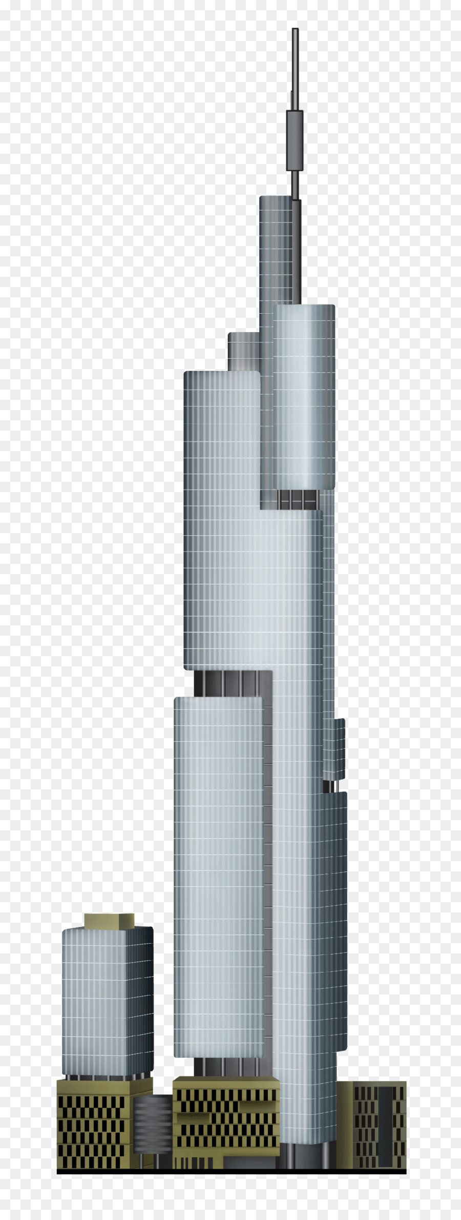Wolkenkratzer, Fassade - Wolkenkratzer