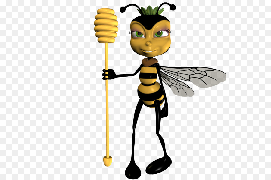 Queen-bee-Syndrom Animation Honey bee - Biene