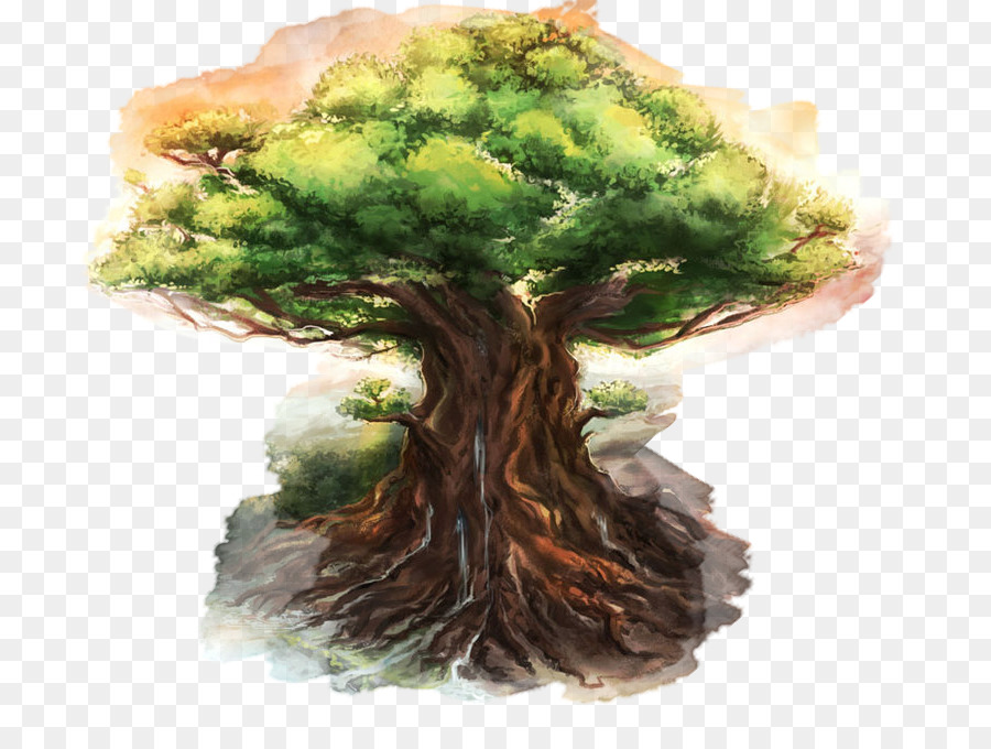 Weltenbaum Yggdrasil der nordischen Mythologie - Baum