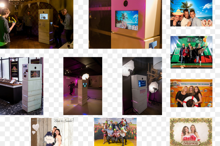 Photo booth Fotografie Chroma-key-Collage Erholung - andere