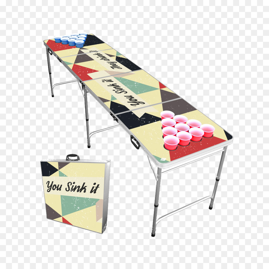 Tabelle Bier pong party Heckklappe AirPong - Tabelle