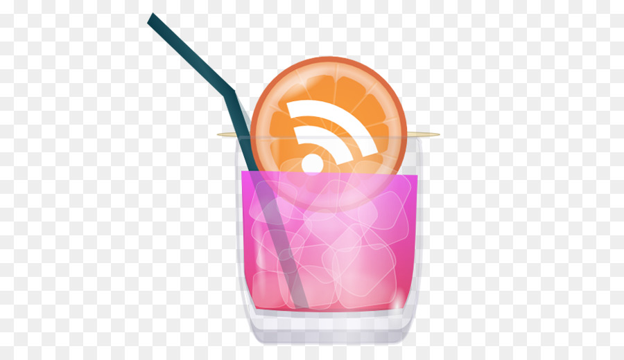 Computer Icone RSS Cocktail feed Web - cocktail
