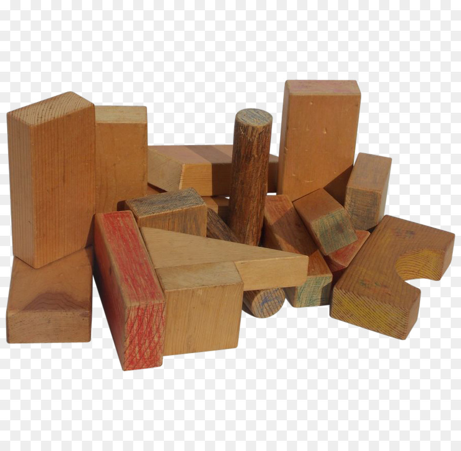 Holz-block-Spielzeug, block-Box - Holz