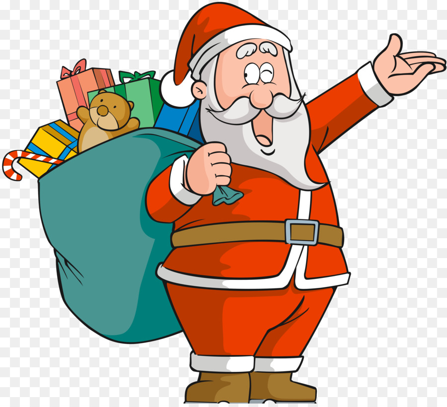 Santa Claus Cartoon zu Weihnachten Clip art - Weihnachtsmann