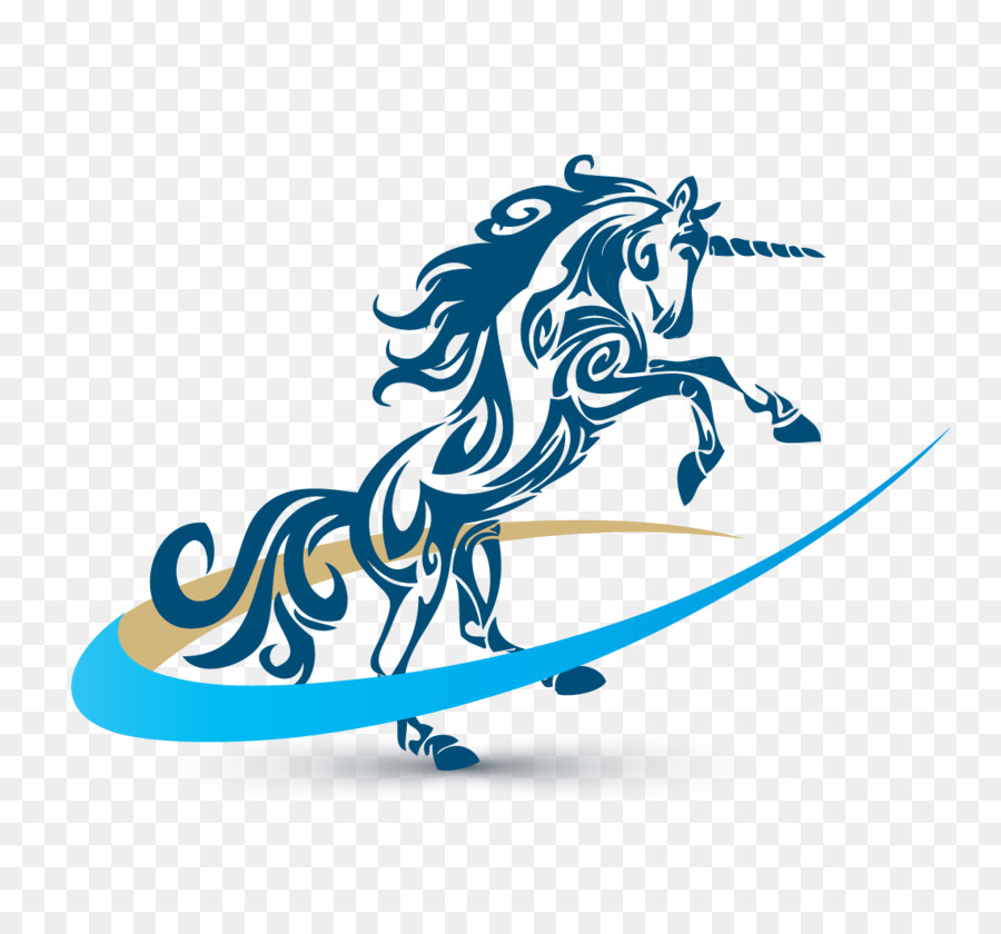 Unicorn-Logo - Einhorn