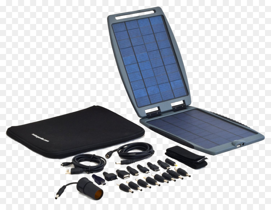 Batterie-Ladegerät Solar-Ladegerät Solar-Energie Solar-Panels Powertraveller - Laptop