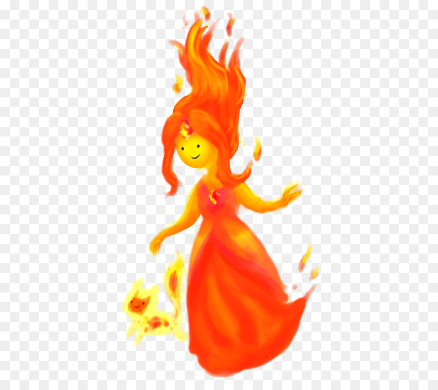 Flamme Princess Zeichnung Brennenden Niedrigen - andere
