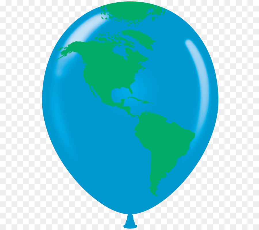 Globus-Ballon Erde Latex - Globus