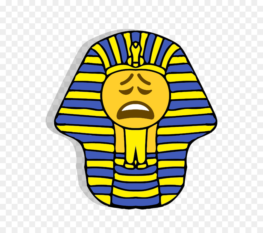 Ai cập cổ đại biểu tượng Pharaoh Cười Clip nghệ thuật - cười