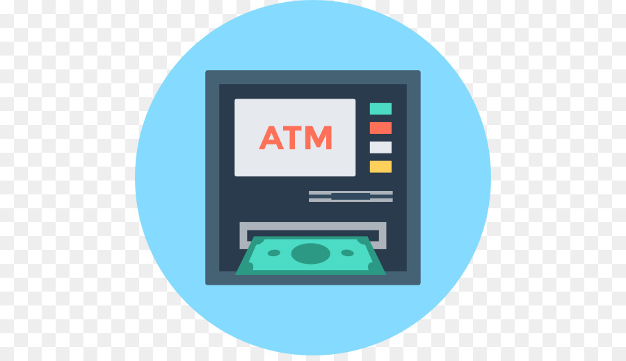 Macchina di cassiere automatizzata Banca cassa Pagamento Icone del Computer - banca