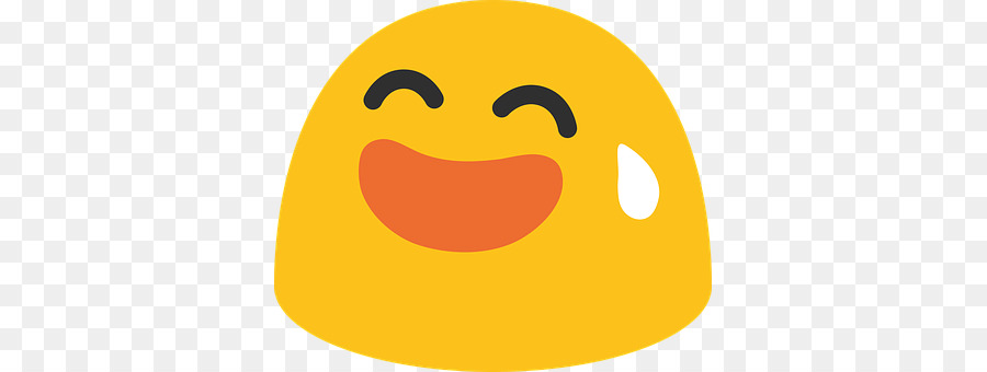 Emoji Lächeln Gesicht Schweiß Mündung - Emoji