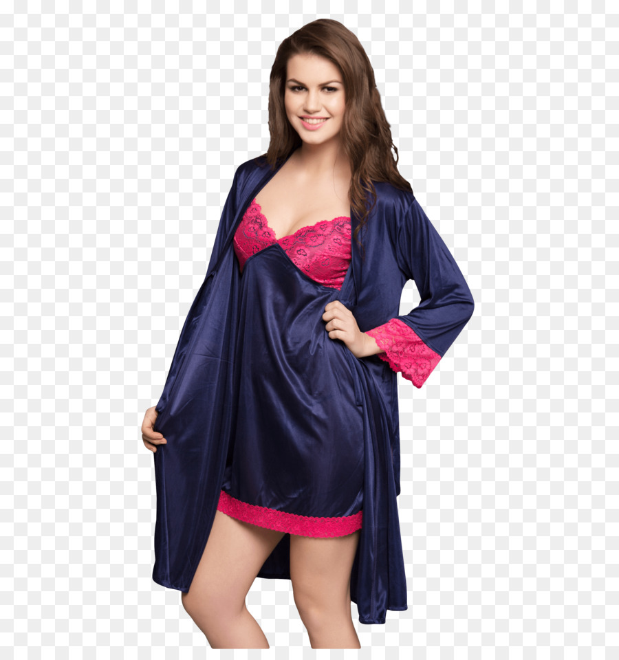 Robe Slip Nachthemd Nachtwäsche Kleid - Kleid