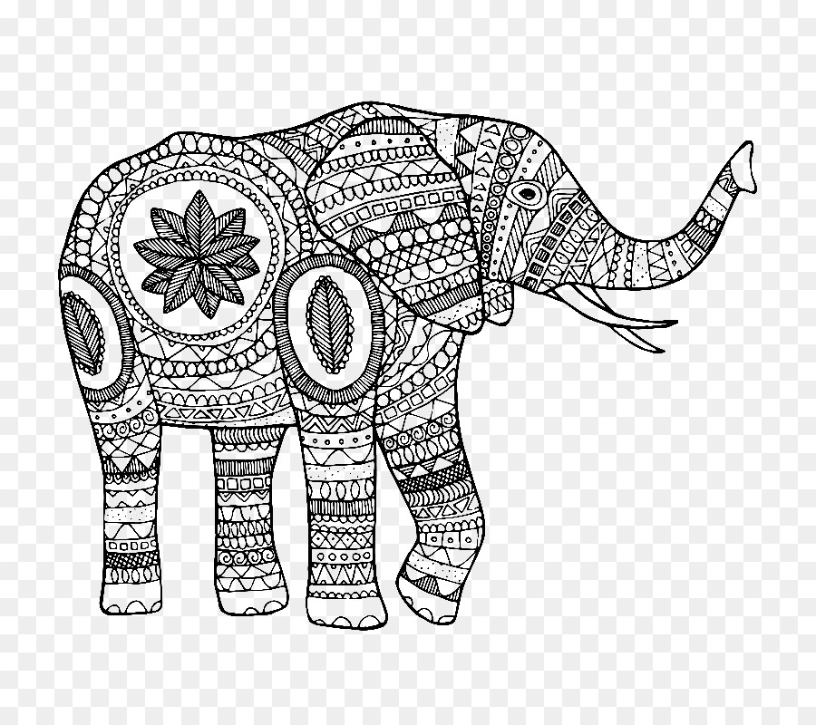 Ấn độ, con voi Phi voi T-shirt - Áo thun