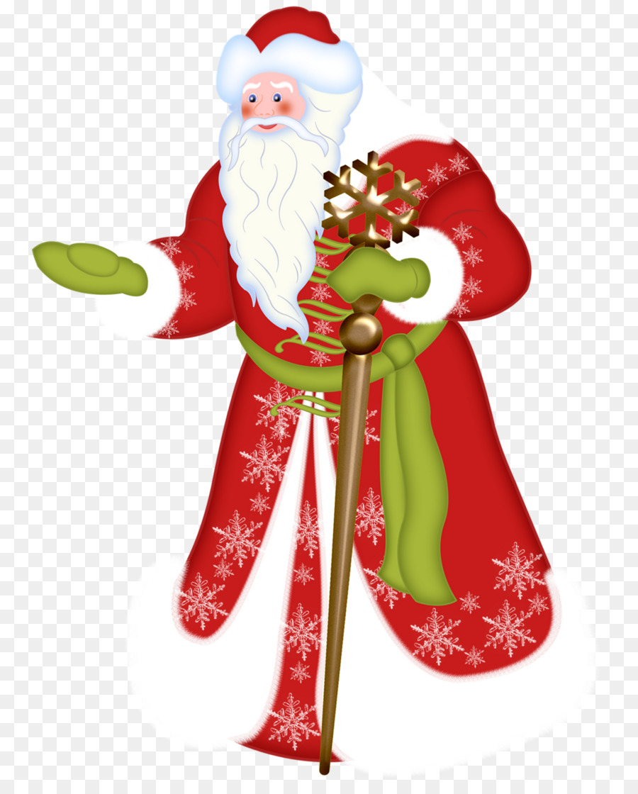 Ded Moroz Snegurochka Babbo Natale, Anno Nuovo albero - babbo natale