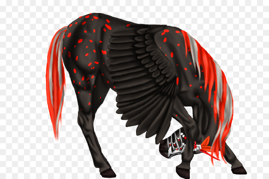 Con ngựa mô hình 3D Nền máy tính - Con ngựa