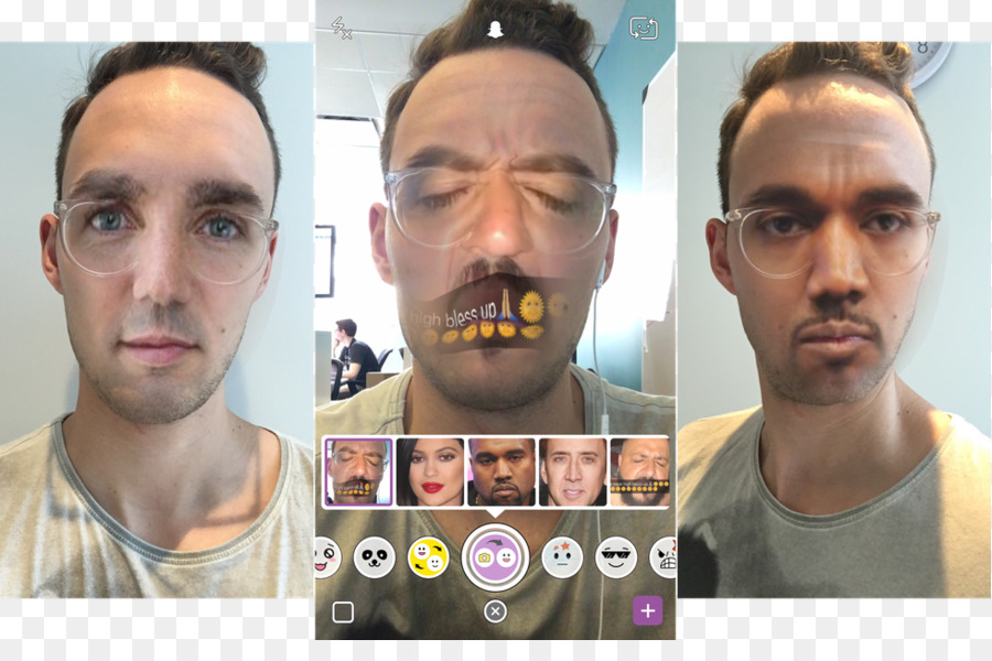 Snapchat Faccia Batter D'Occhio Inc. Selfie - Snapchat
