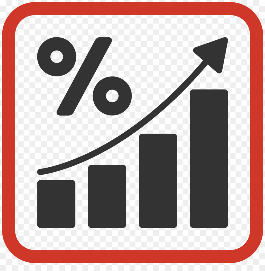 Icone Del Computer Grafico Vendite - Percentuale