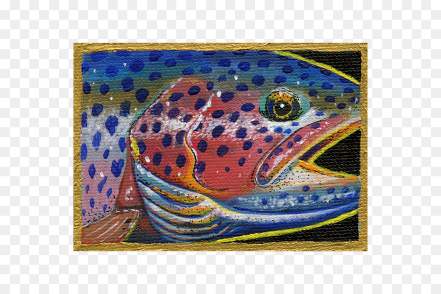 Gemälde Fisch - Malerei