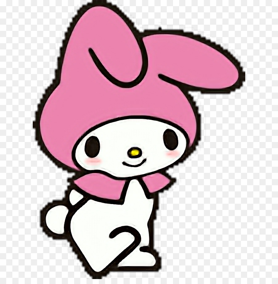 Learn How to Draw My Melody from Hello Kitty Hello Kitty Step by Step   Drawing Tutorials