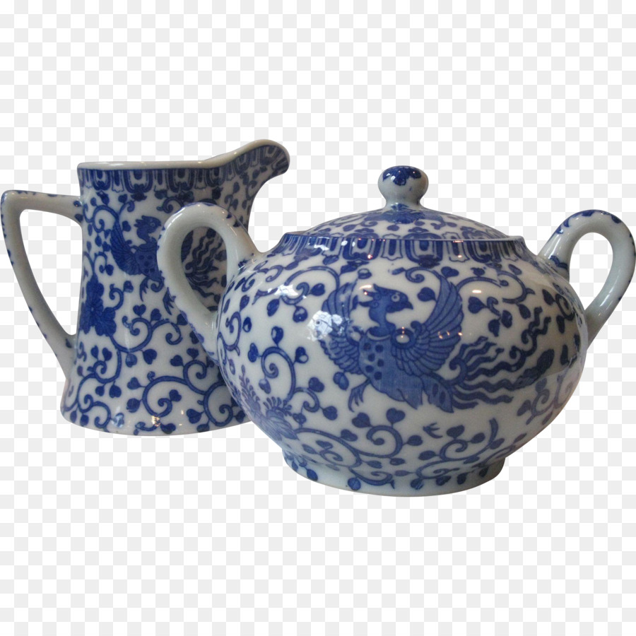 Bianco e blu, ceramiche Gres ceramiche Cinesi - altri