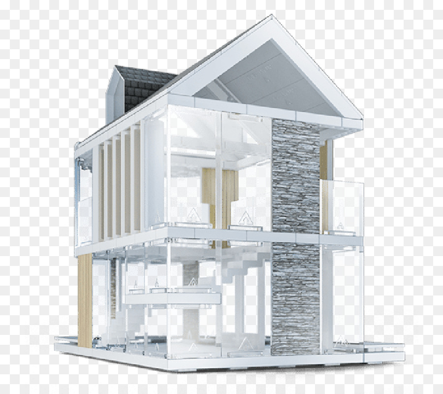 Modello architettonico Edificio di Architettura - Design