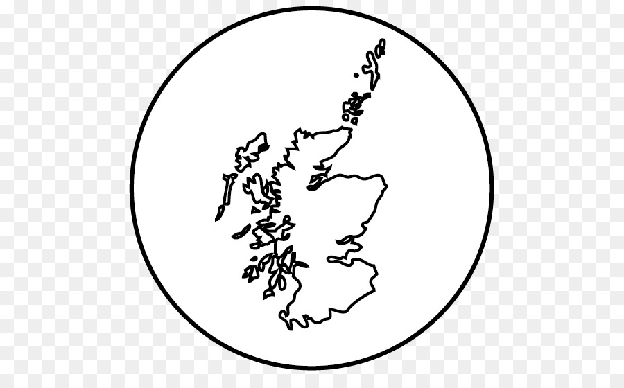 Schottland Leere map Clip art - Anzeigen